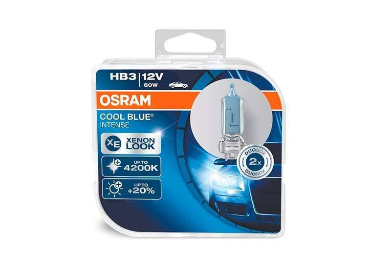 

Галогенная лампа OSRAM HB3 12V 60W P20d Cool Blue Intense 4200K Duo box 9005CBI