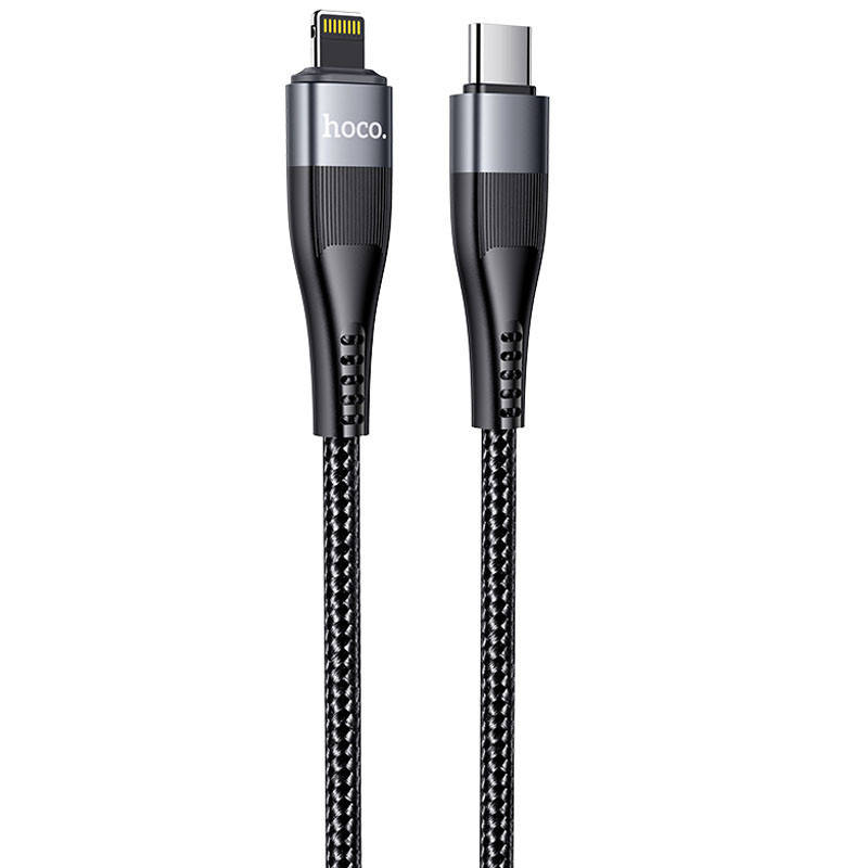 

Дата кабель Hoco U99 Magnetic Type-C to Lightning 100W (1.2m), Черный