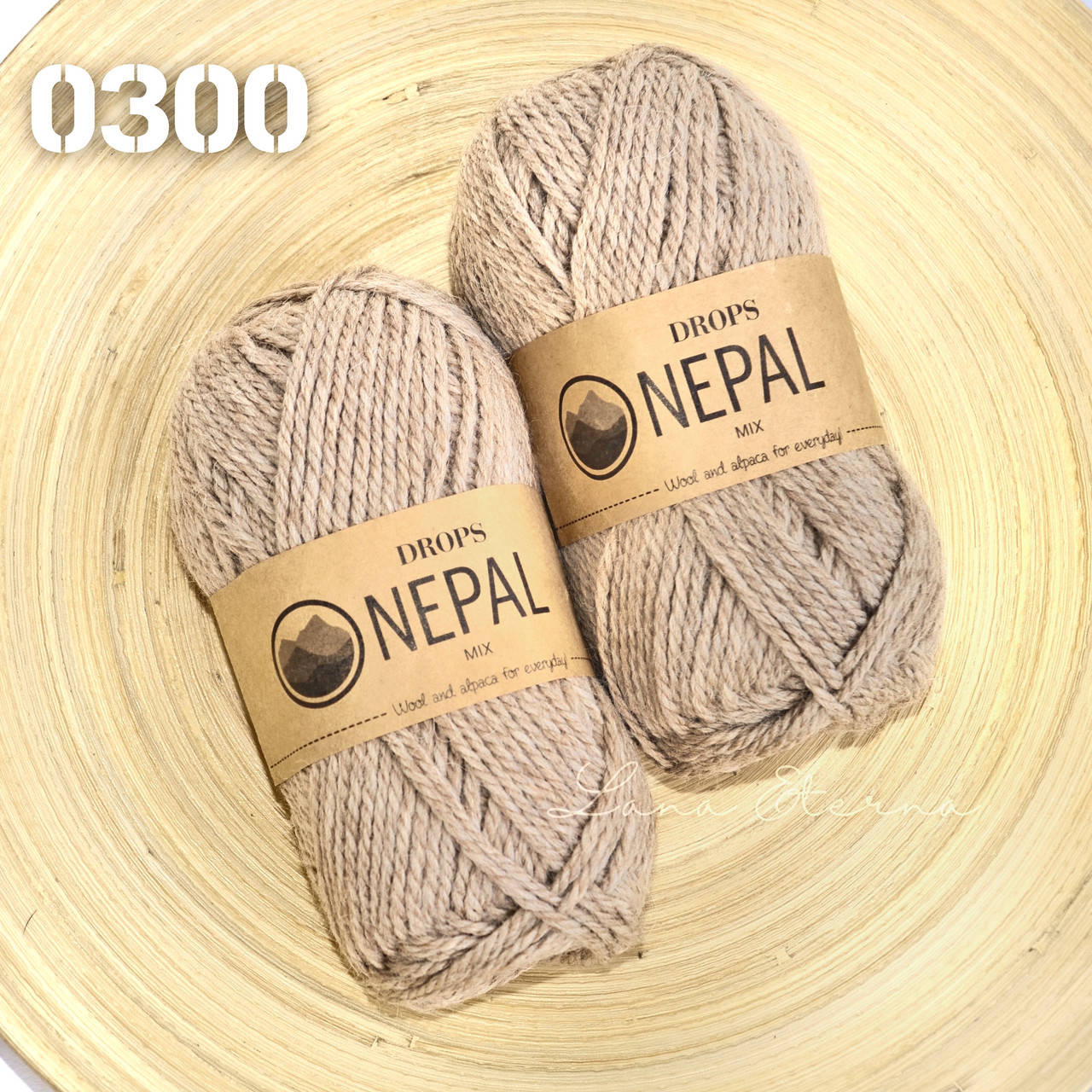 

Пряжа Drops Nepal 0300 Бежевый