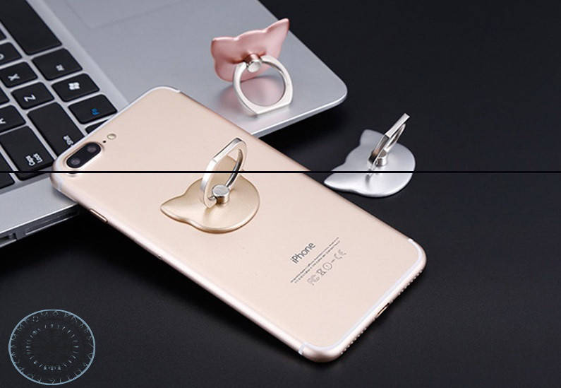 

Кольцо держатель для телефона Кошка Попсокет на палец PopSocket