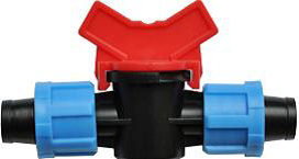 

Миникран проходной Лента-лента 16 мм, SantehPlast