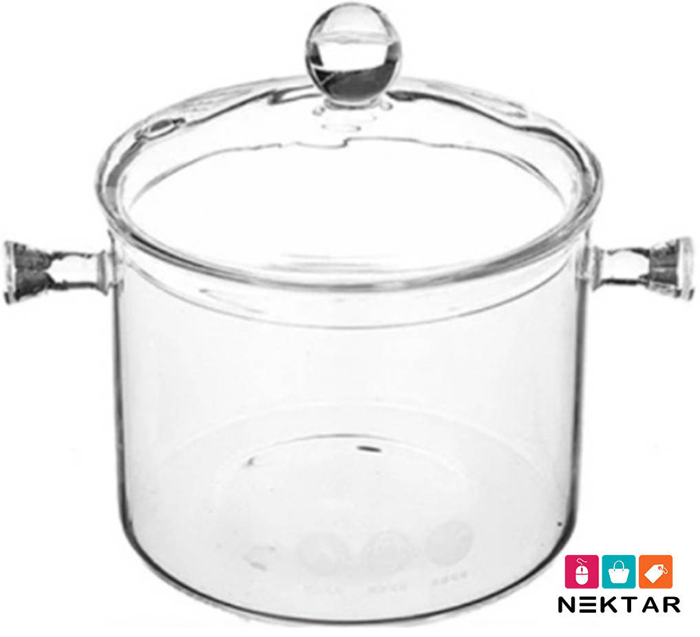 

Кастрюля стеклянная Клара-М 1900 мл DG3100M жаропрочное боросиликатное стекло