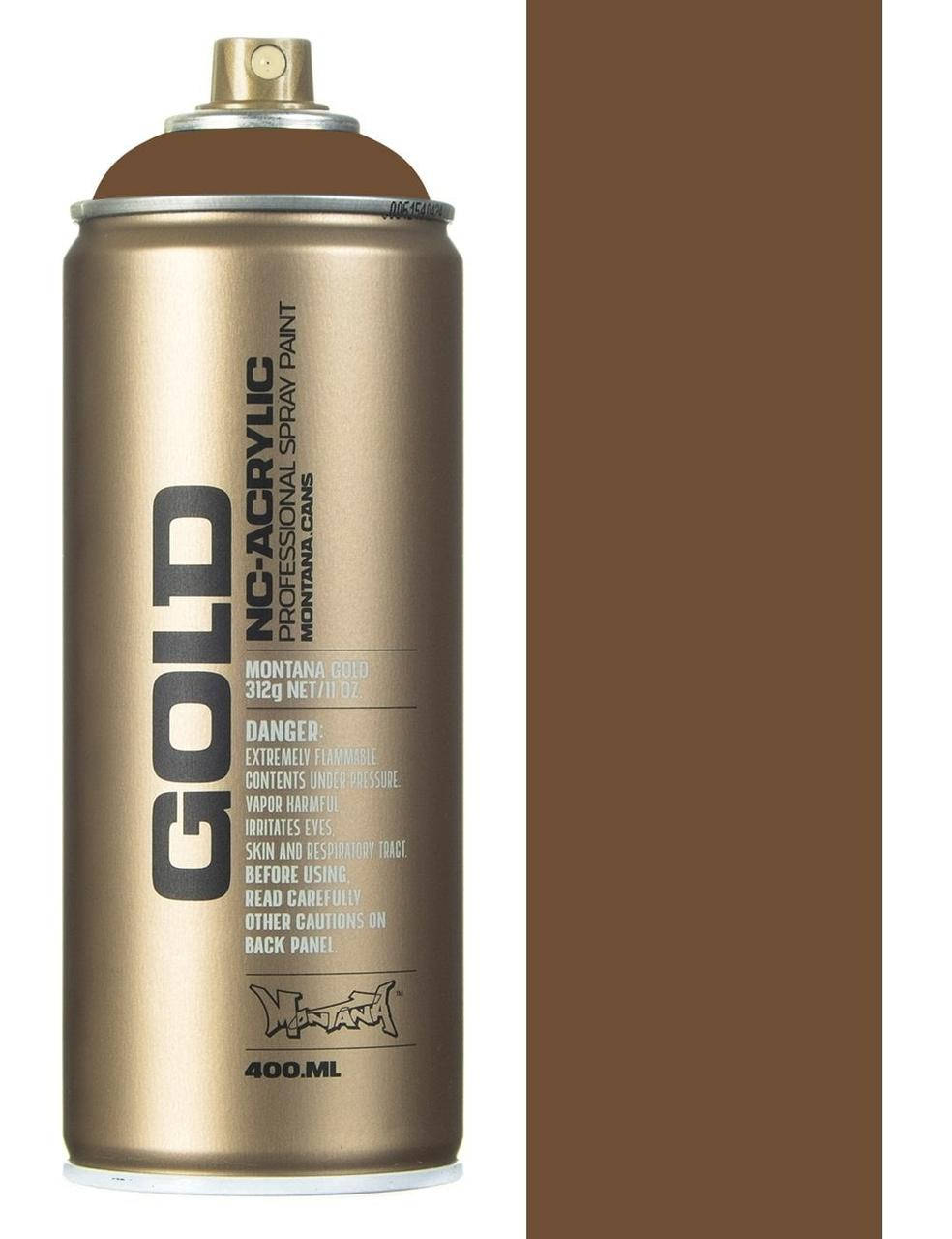 

Аэрозольная краска Montana Gold 1470 Бледо-коричневый (Palish Brown) 400 мл