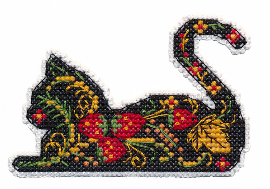 

Магнит.Кошка Набор для вышивки крестом Овен 1450