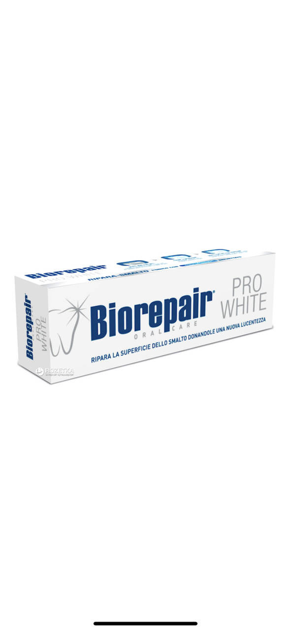 

Зубная паста BioRepair PRO White 75 мл 8017331054215/8017331055380