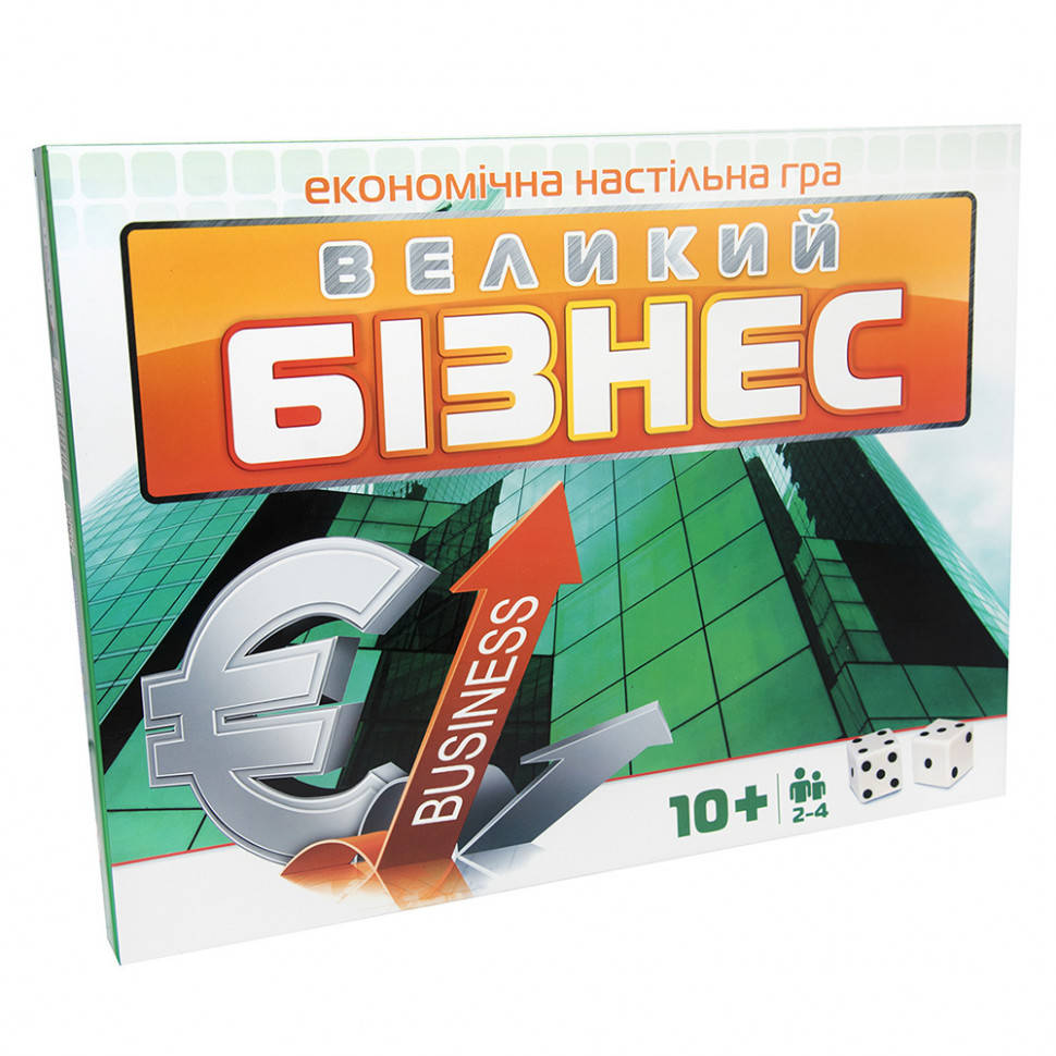 

Настольная игра Большая "Большой Бизнес" (укр.) Настільна гра Велика Великий Бізнес 30452 (укр.)