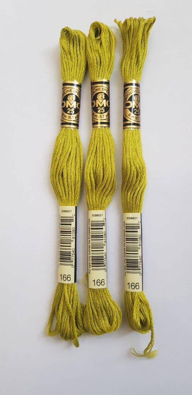 

Мулине ДМС, DMC (номер цвета-166), Разные цвета