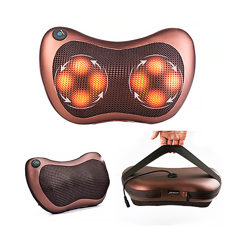 

Массажер для спины и шеи Massage pillow GHM 8028 / Массажная подушка