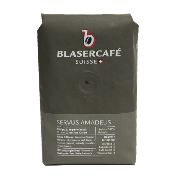 

Кофе в зёрнах Blasercafe Servus Amadeus 250 г