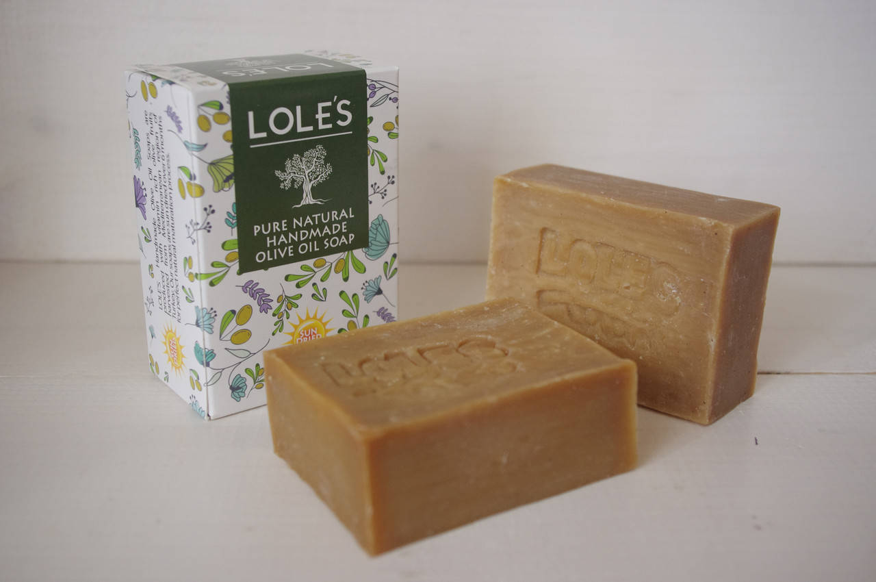 

Традиционное оливковое мыло Loles, 170g., Турция