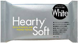 

Пластика самозатвердевающая Hearty Soft, Белая, 200 г, Padico