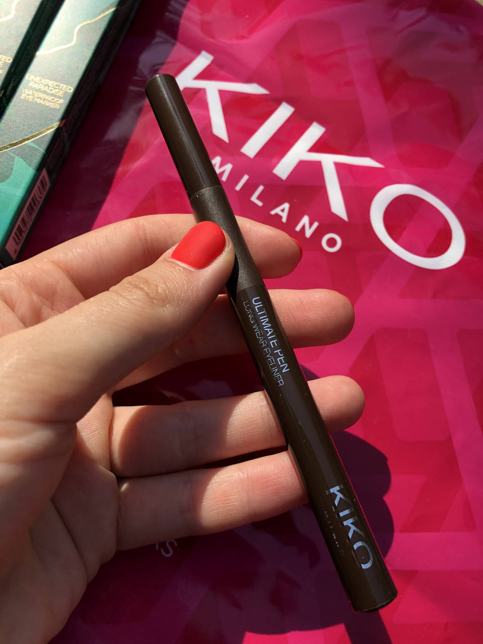 

Коричнева підводка для очей,,KIKO MILANO,Unexpected Paradise, Коричневый