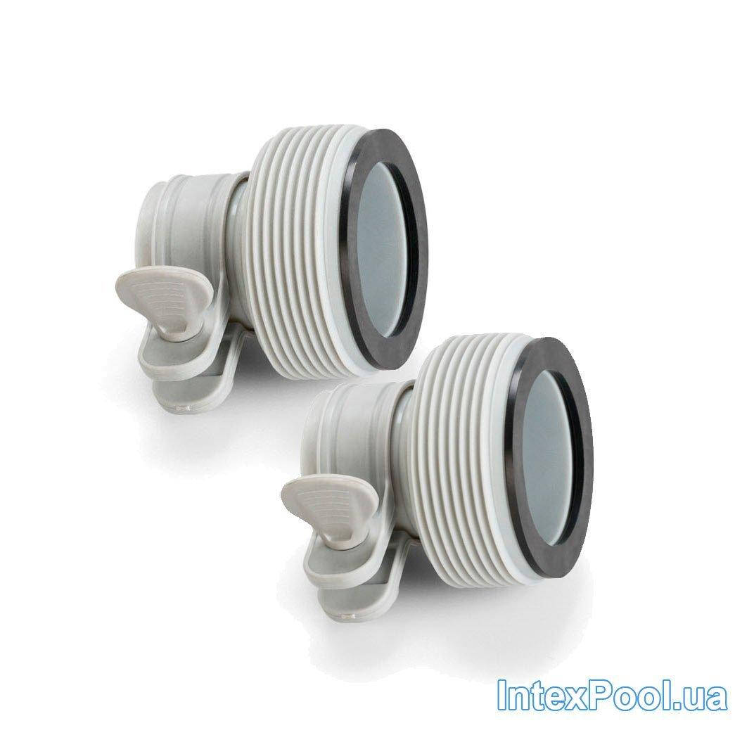 

Адаптер - переходник Intex 29061-2 (10722), для адаптирования шланга с 32 мм→38 мм, 2 шт