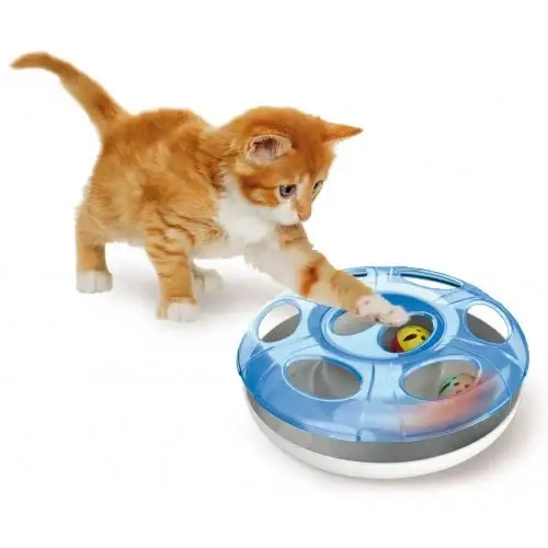 

Игрушка два мяча Georplast Ufo для кошек, 25×8 см