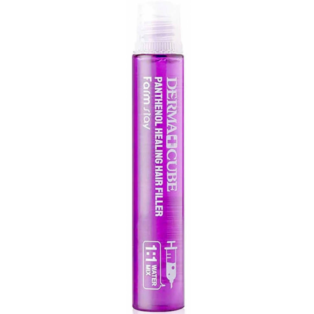 

Восстанавливающий филлер для волос с пантенолом Farmstay Dermacube Panthenol Healing Hair Filler 13 мл