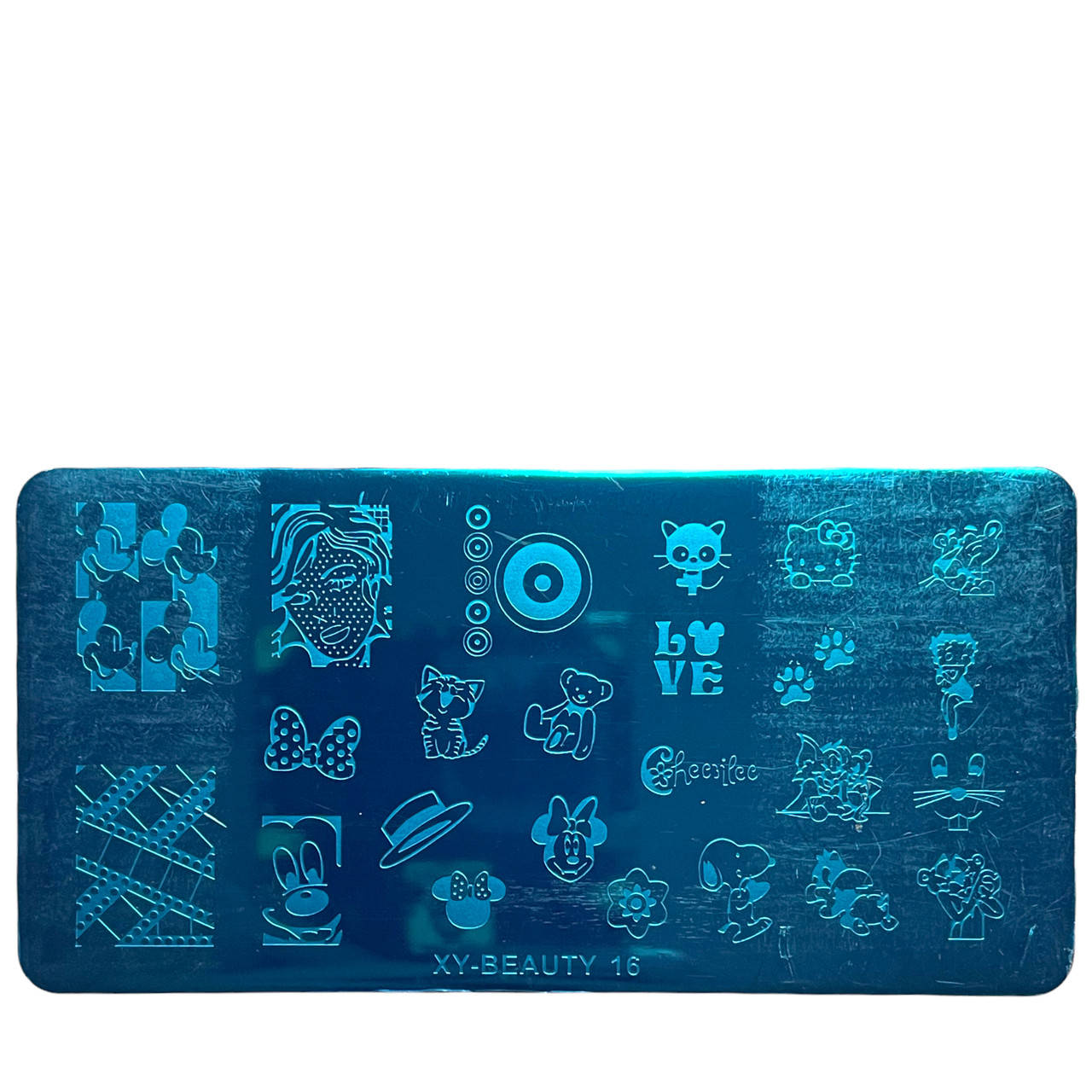 

Диск для стемпинга металлический, маленький (12 см * 6 см) XY-BEAUTY 16 (51)