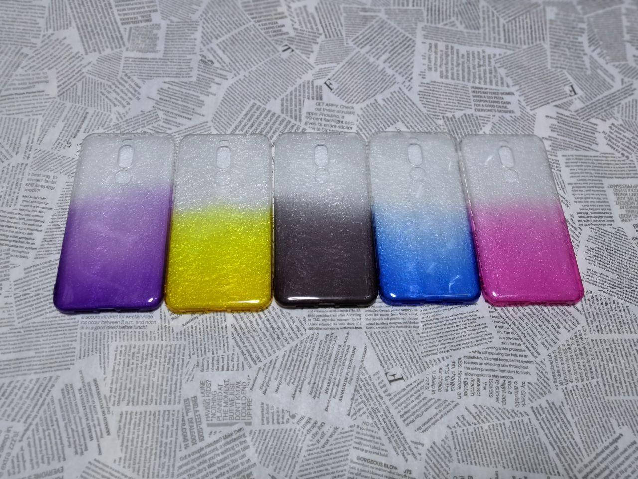 

Силиконовый чехол Градиент для Meizu X8, Разные цвета