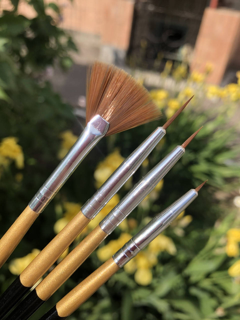 

Набор кистей для дизайна (4 шт)