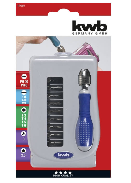 

Набор бит микро 11 шт KWB (117700)
