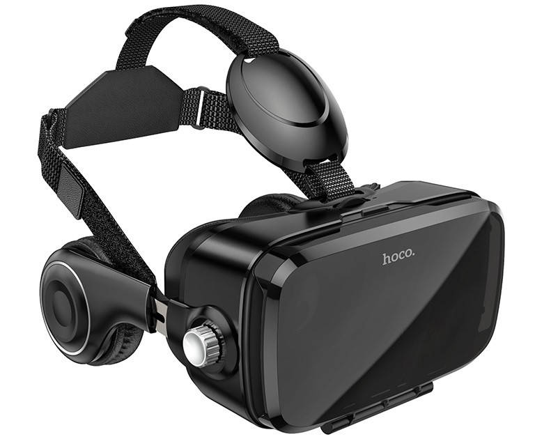 

3D очки виртуальной реальности HOCO VR DGA03, черные, Черный