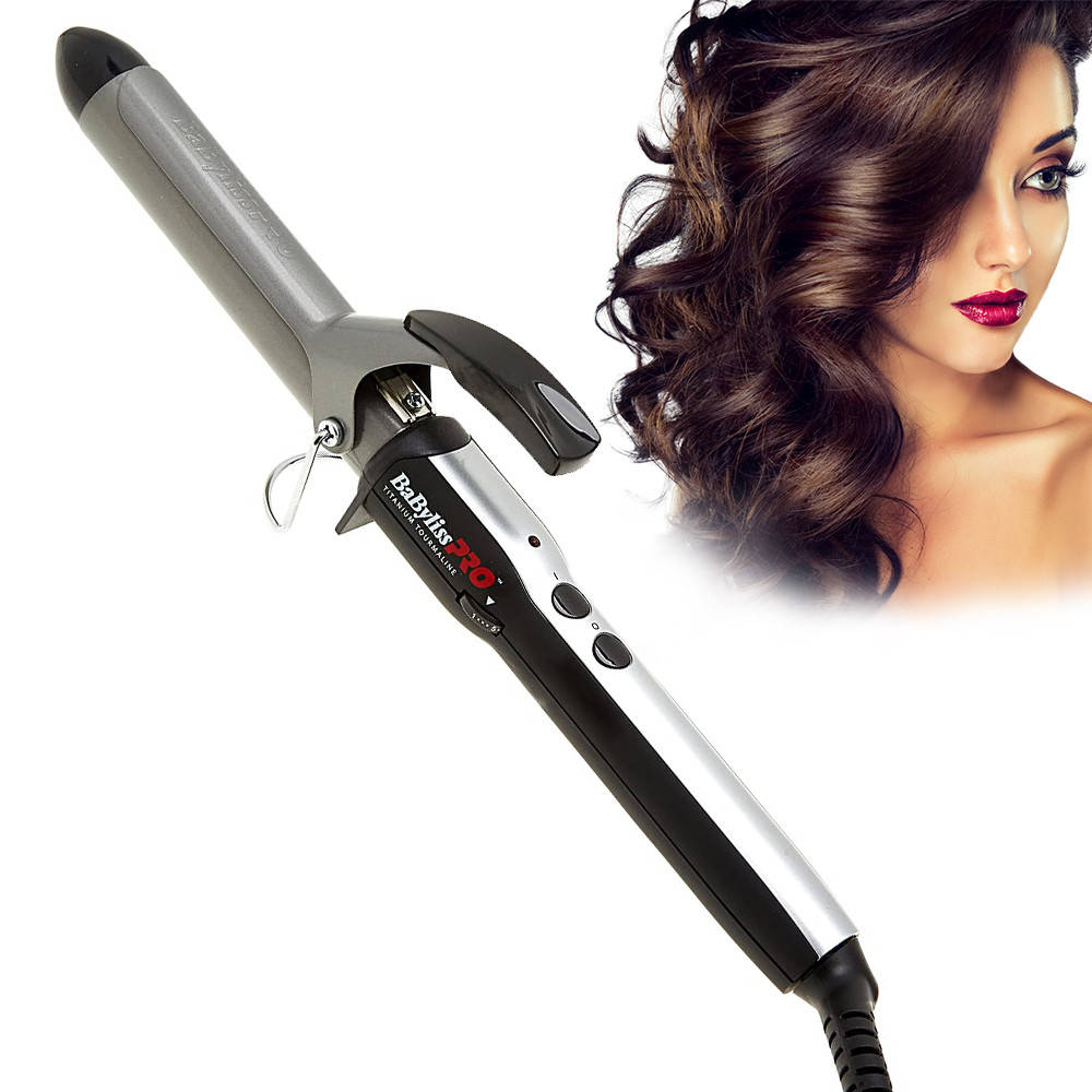 

Плойка BaByliss Titanium Turmaline Computer с титано-турмалиновым покрытием 19 мм