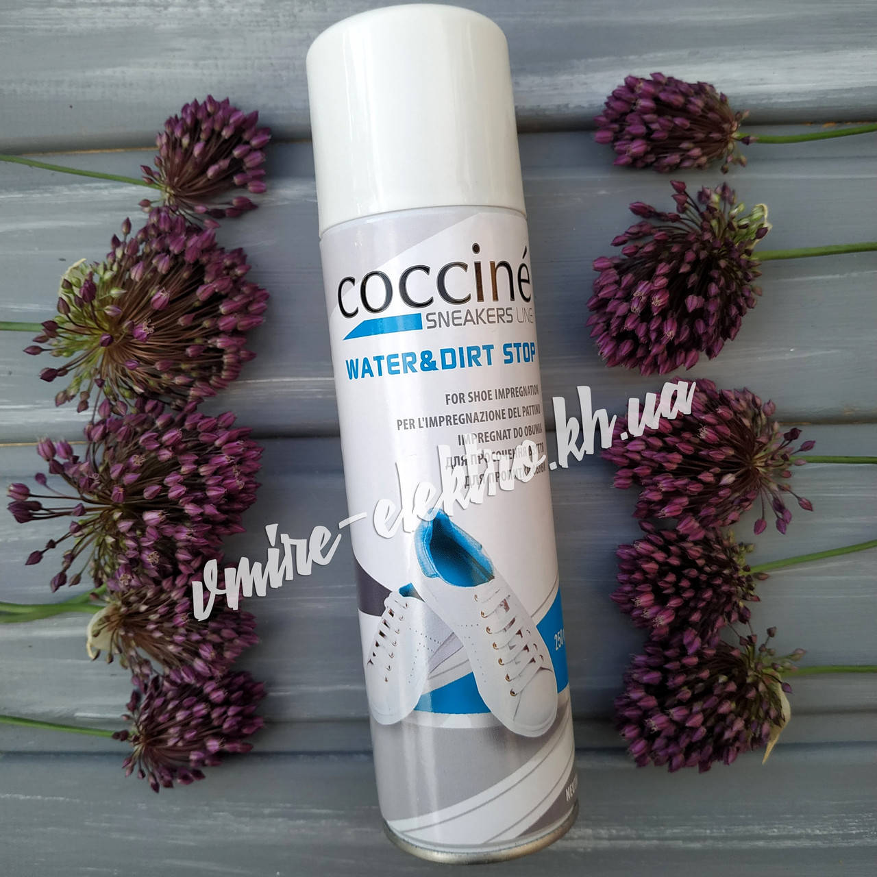 

Пропитка для обуви от влаги и грязи Coccine Water Dirt Stop Sneakers Line 250 мл