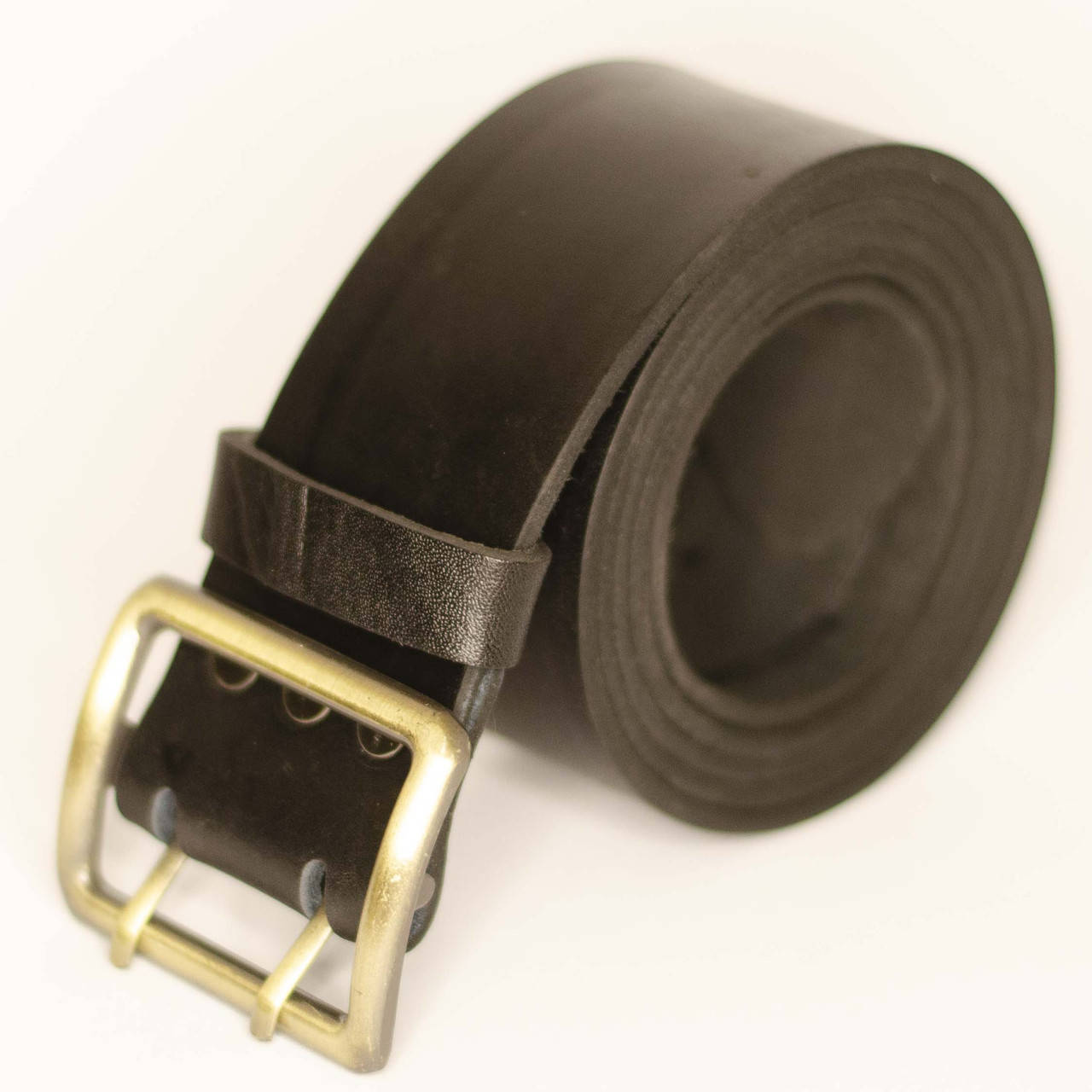 

Мужской ремень с молитвой внутри "Портупея" 50 мм (черный)