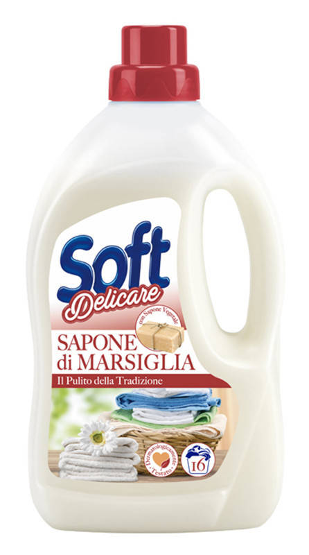 

Гель для прання Soft 1000мл Sapone di Marsiglia