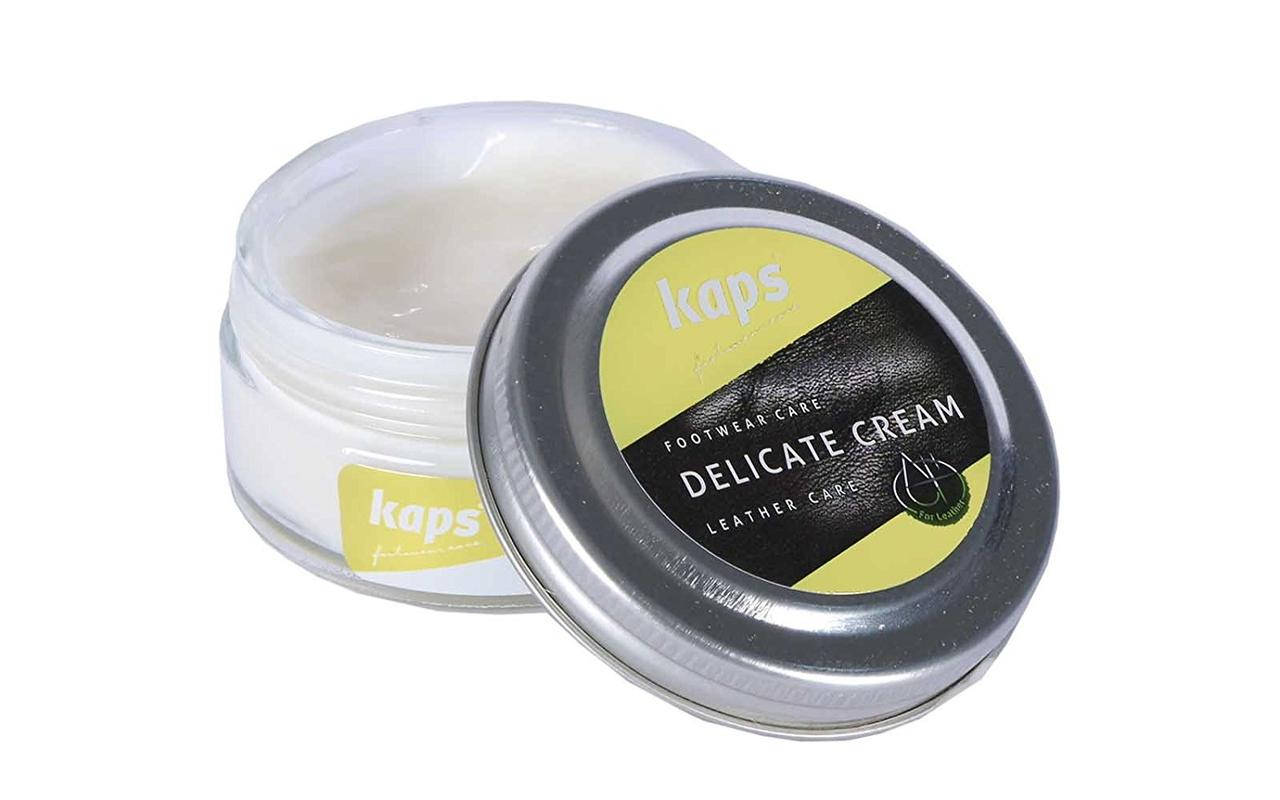 

Деликатный крем для обуви Kaps Delicate Cream, 50 ml (83 цвета на выбор) 101 White