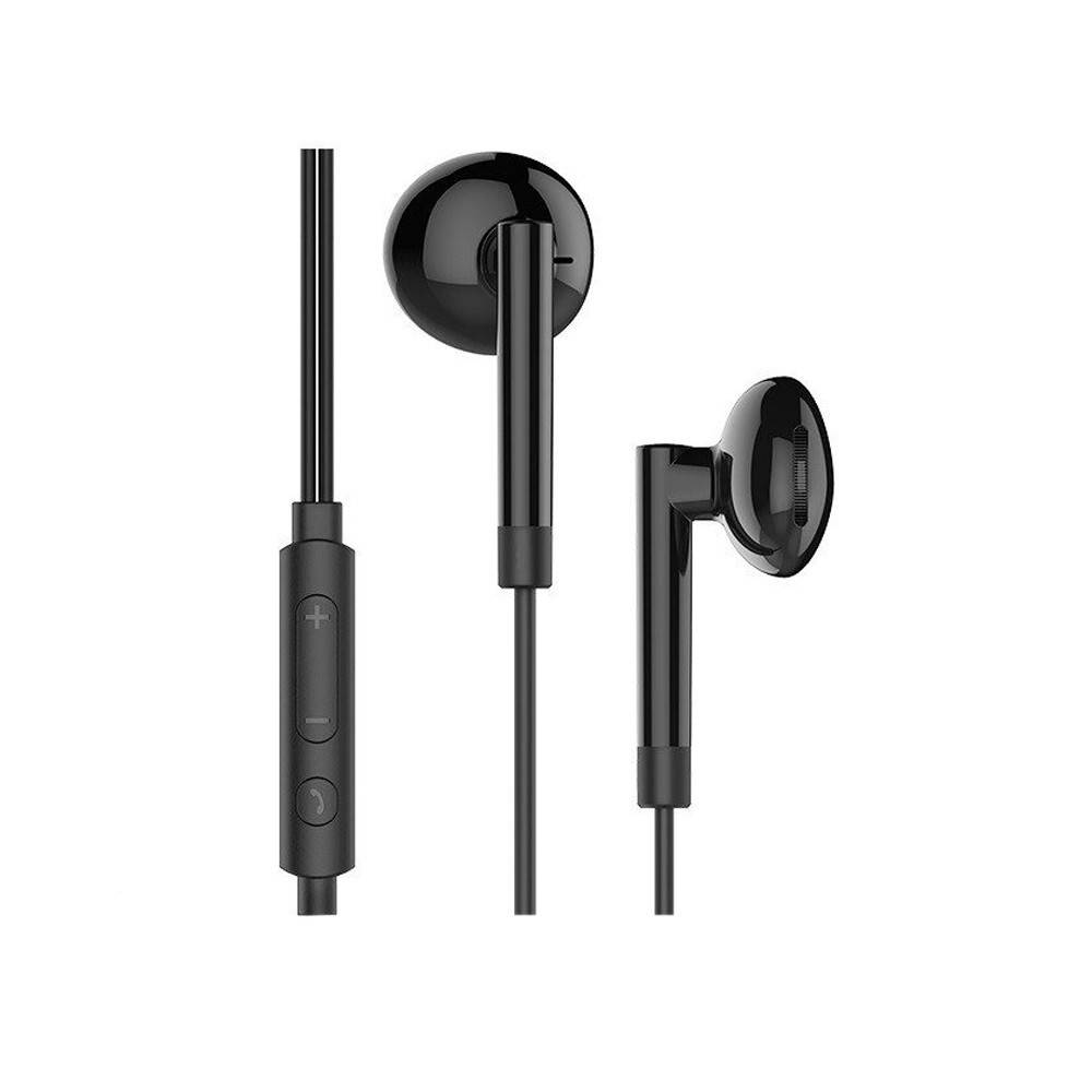 

Наушники Hoco M53 Exquisite sound wired earphones with mic Black, Черный