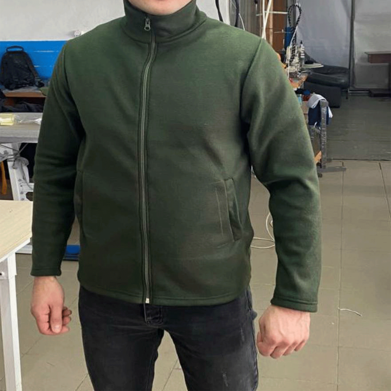 

Кофта флисовая милитари военная