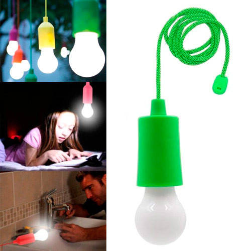 

Светильник ночник Лампа на шнурке светодиодный LED, портативный