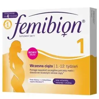 

Фемибион 1 Femibion 1 Витамины Для Ранней Беременности 28 таблеток Польша