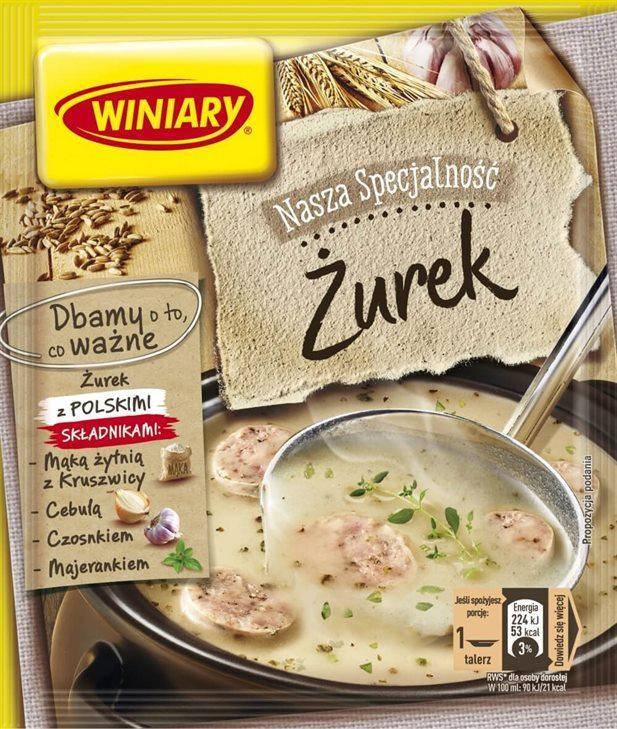 

Суп быстрого приготовления Winiary Zurek Nasza Specjalność