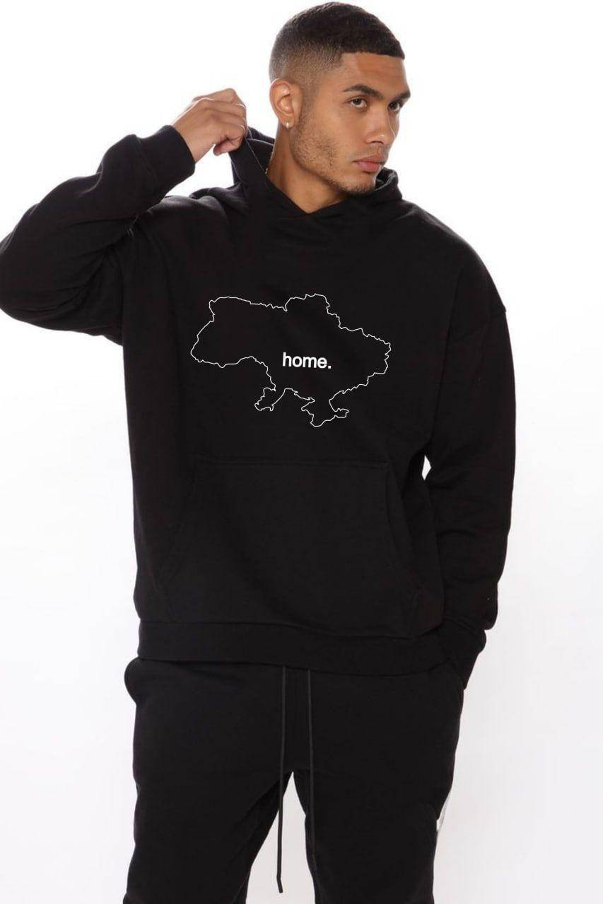 

Худи мужские, Черный