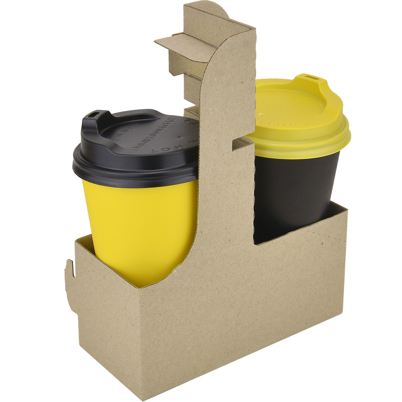 

Кейс-держатель для 2-х стаканов Крафт уп/10 шт