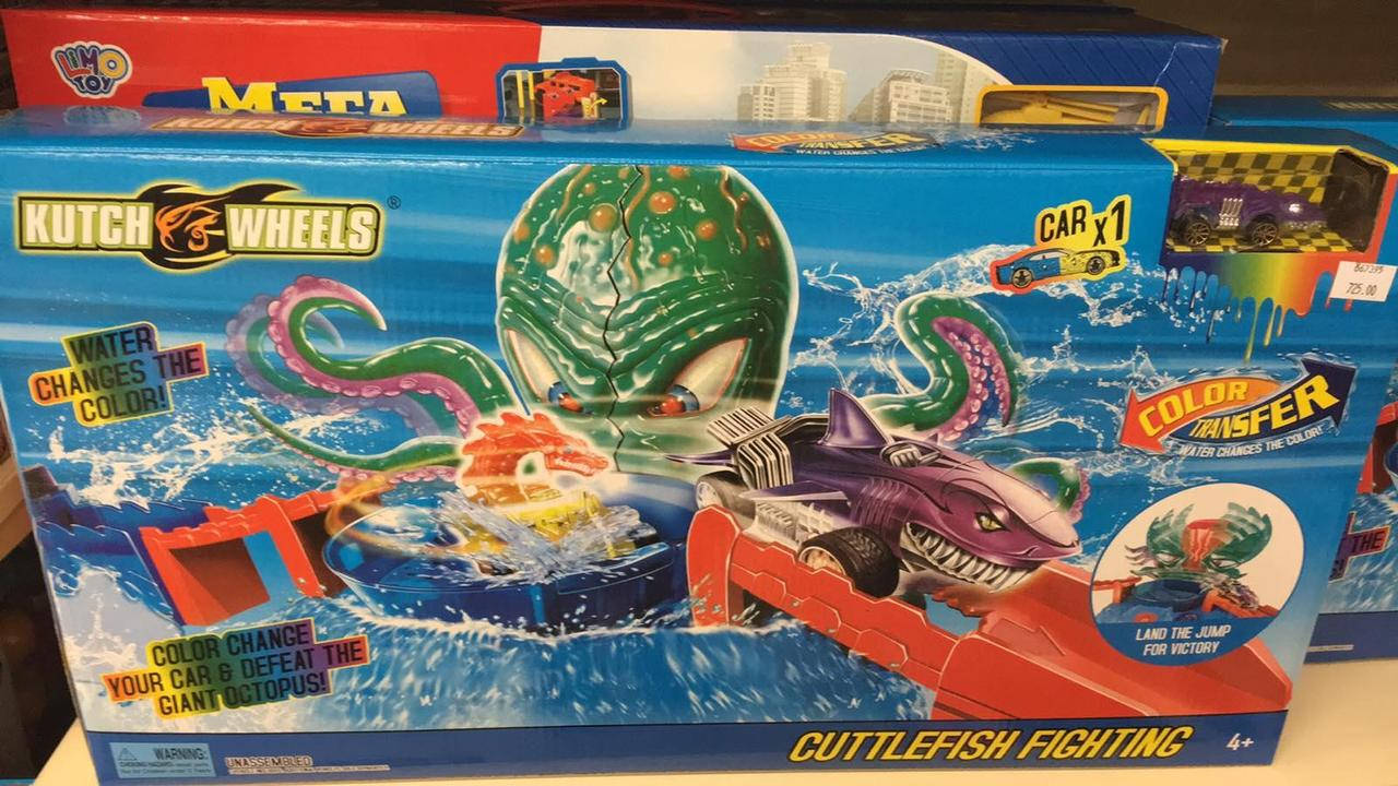 

ТРЕК HOT WHEELS 60x8x31 арт S 8839 Автомойка "Ловушка Аллигатора" меняет цвет