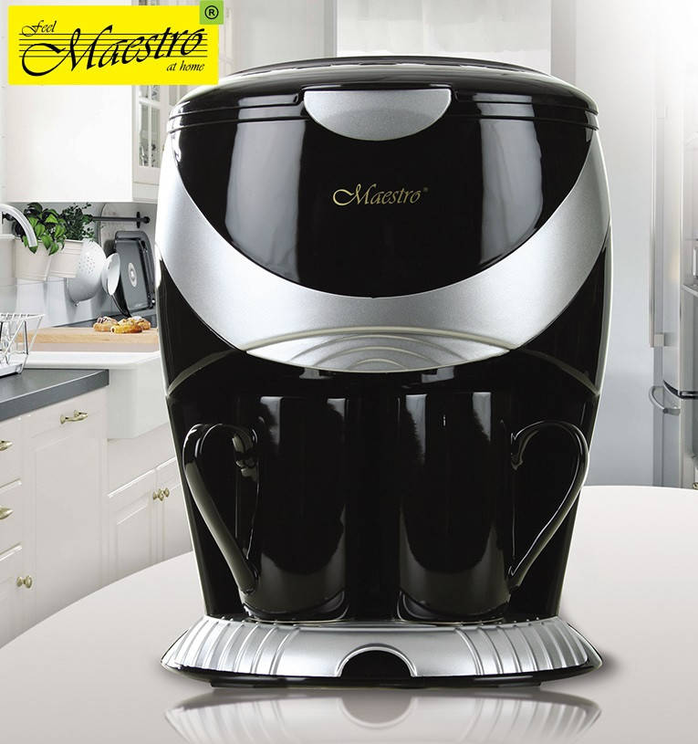 

Капельная кофеварка Maestro MR-402 2 чашки в комплекте