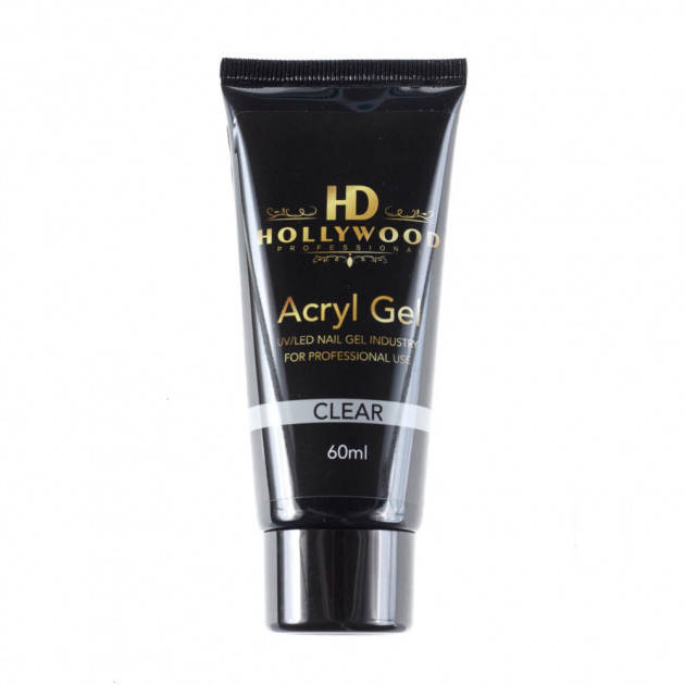 

Acryl Gel\Polygel Акригель \Полигель Hollywood Clear (прозрачный)