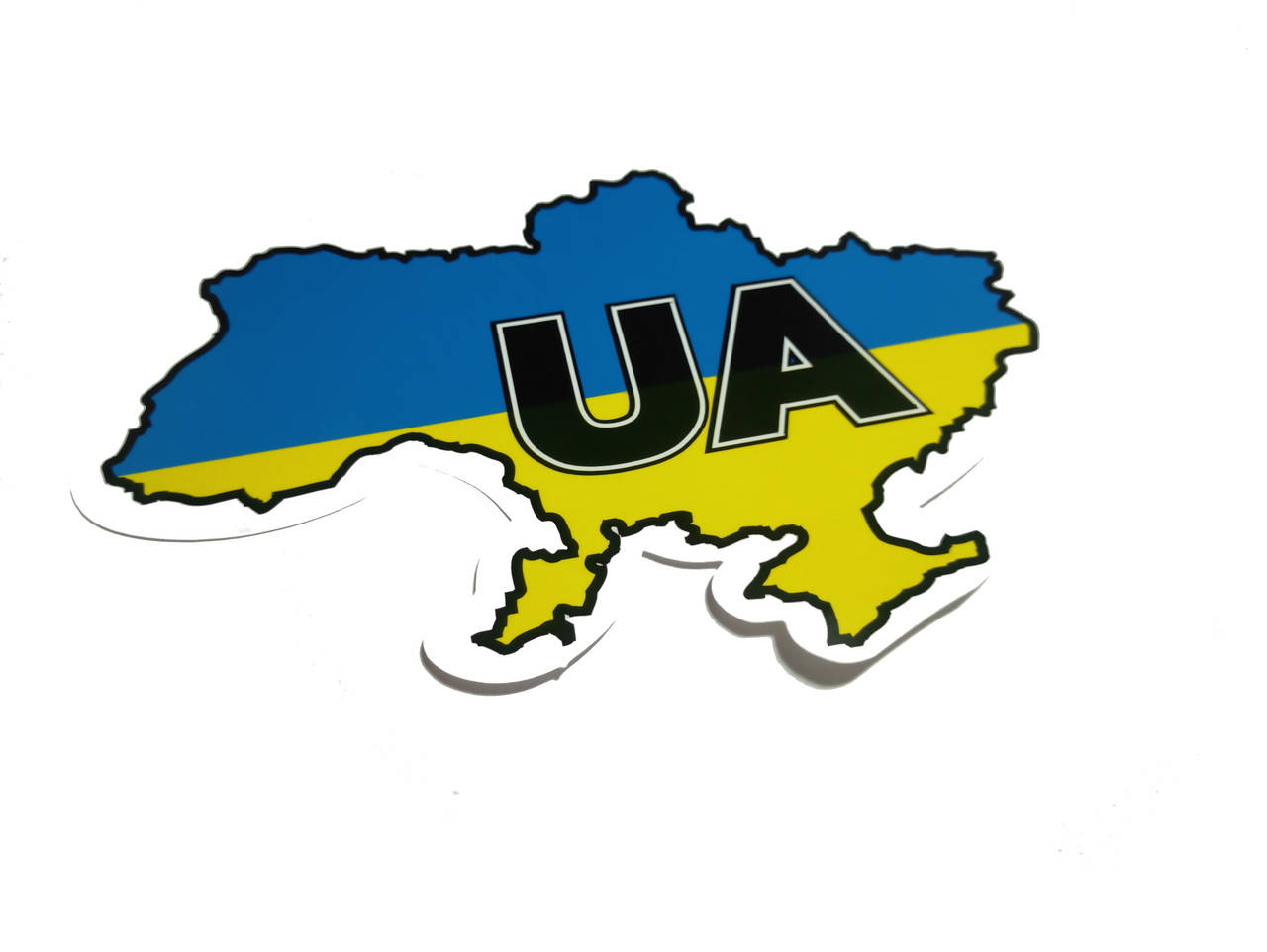 

Наклейка "UA-карта"