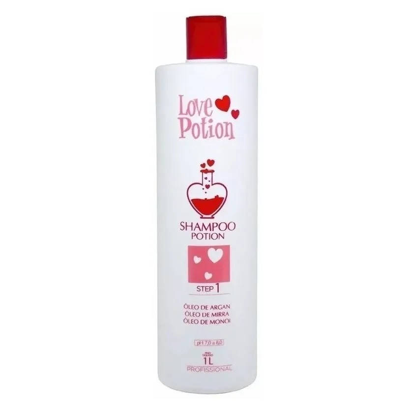 

Шампунь для глубокой очистки Love Potion Repair Óleo De Argan Shampoo 100 мл