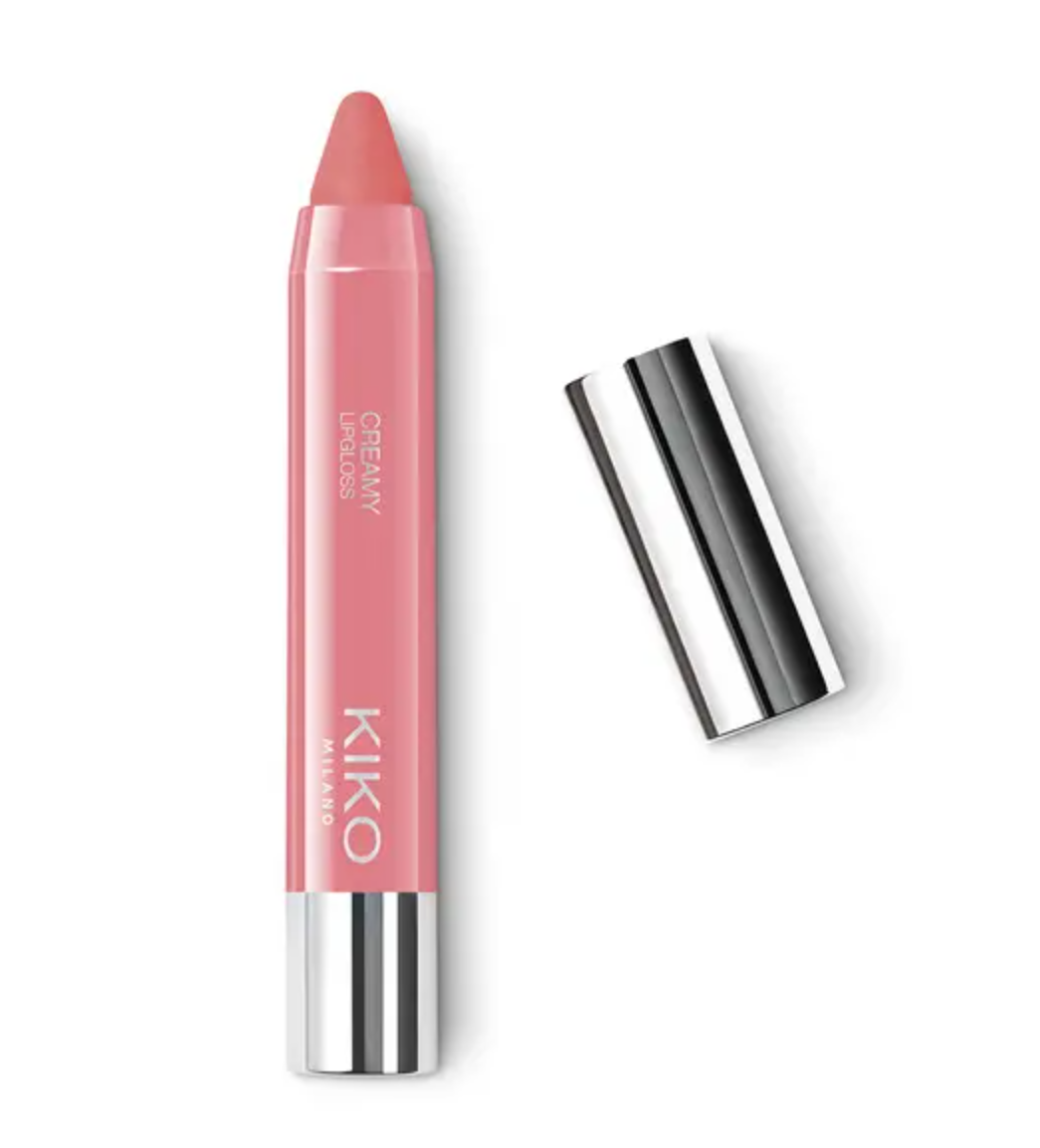 

Блеск для губ с влажным эффектом Creamy Lipgloss Kiko (102 Rosa Fragola Perlato)
