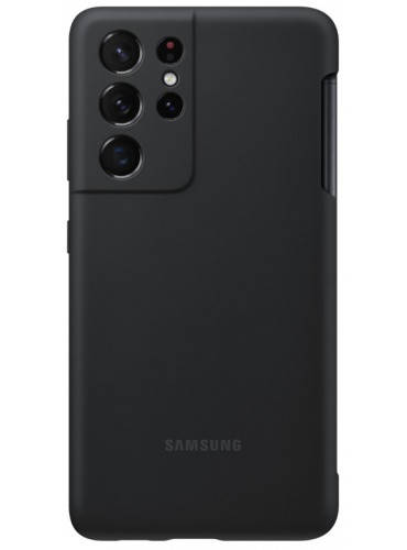 

Оригинальный чехол Samsung Silicone Cover with S Pen Black для Galaxy S21 Ultra 5G SM-G998 (без упаковки), Черный