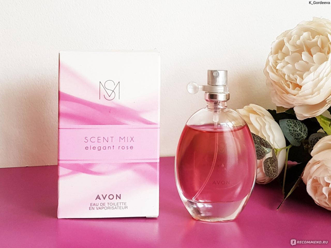

Туалетна вода Avon Scent Mix Rose Elegant для неї Ейвон Розе Елегант 30 мл