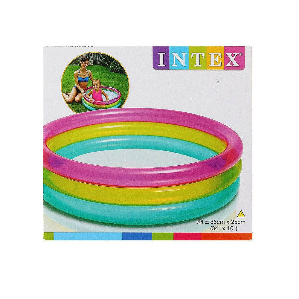 

Детский надувной бассейн Intex 57104 Радуга 86х25 см