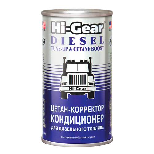 

Цетан-корректор и кондиционер для дизельного топлива HI-GEAR 325мл 151675