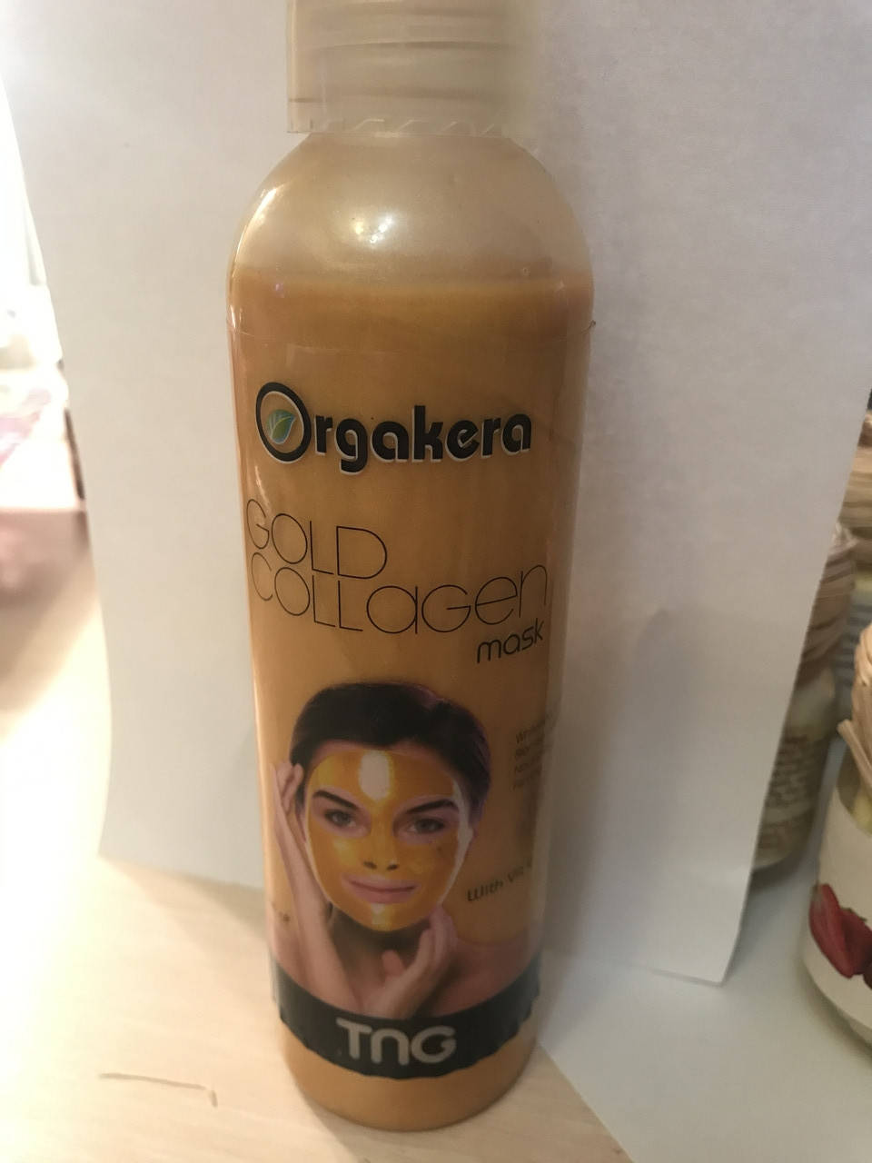 

Orgakera Gold collagen mask- золотая маска с коллагеном Оригинал Египет