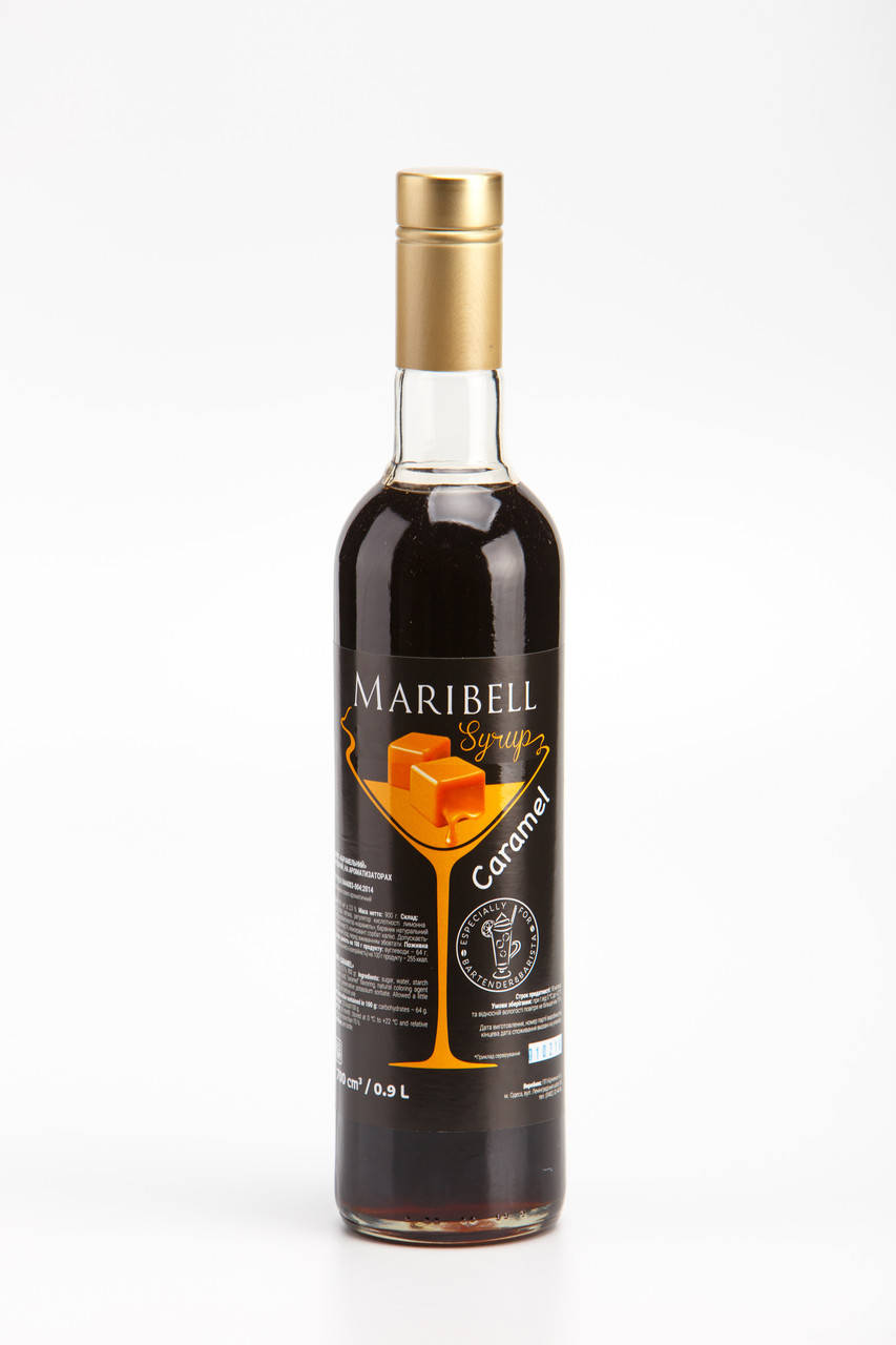 

Сироп Соленая Карамель Maribell 900 г