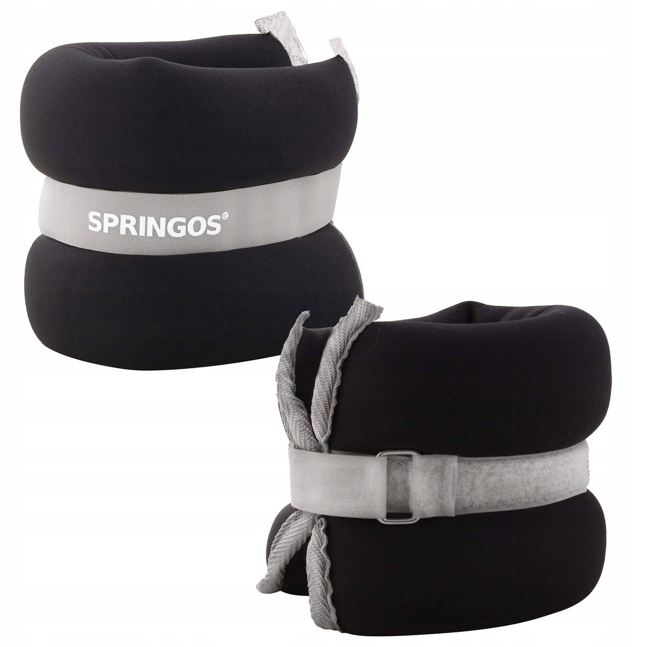 

Утяжелители для ног и рук Springos 2 x 2 кг FA0073. Утяжелители на ноги и руки