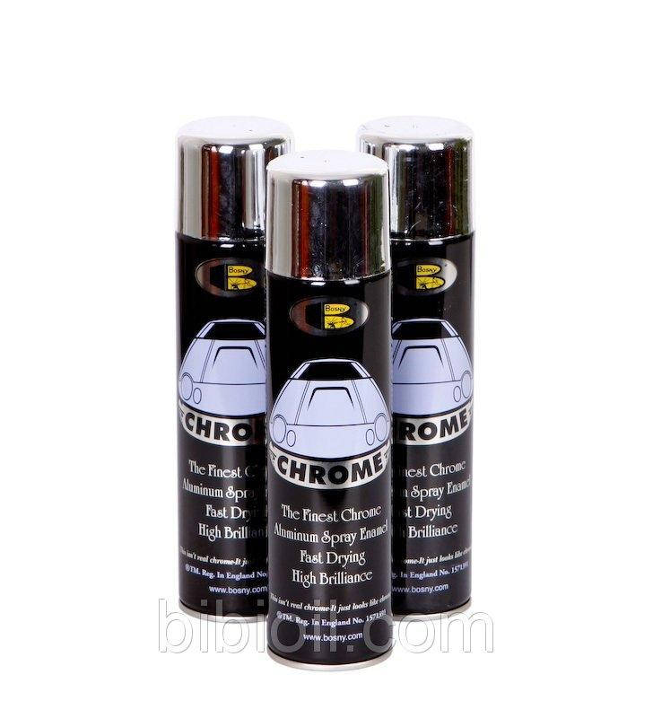 

Краска хром 400ml "Bosny" №227 (12шт/уп)